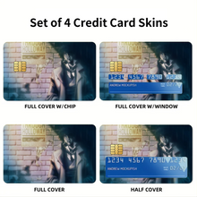 Load image into Gallery viewer, Anime Cowboy Bebopr Credit Card Skins (4-in-1 Pack)