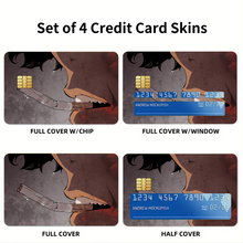 Load image into Gallery viewer, Anime Cowboy Bebopr Credit Card Skins (4-in-1 Pack)