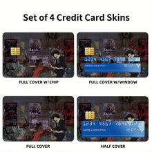 Load image into Gallery viewer, Anime Cowboy Bebopr Credit Card Skins (4-in-1 Pack)