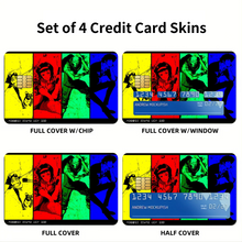 Load image into Gallery viewer, Anime Cowboy Bebopr Credit Card Skins (4-in-1 Pack)