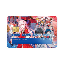 Load image into Gallery viewer, Anime Darling in the FranXXr Credit Card Skins (4-in-1 Pack)