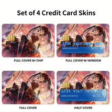 Load image into Gallery viewer, Anime Date A Live Credit Card Skins (4-in-1 Pack)