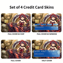 Load image into Gallery viewer, Anime Date A Live Credit Card Skins (4-in-1 Pack)