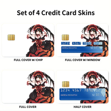 Load image into Gallery viewer, Anime Date A Live Credit Card Skins (4-in-1 Pack)