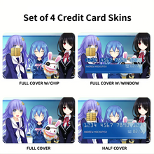Load image into Gallery viewer, Anime Date A Live Credit Card Skins (4-in-1 Pack)