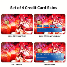 Load image into Gallery viewer, Anime Date A Live Credit Card Skins (4-in-1 Pack)