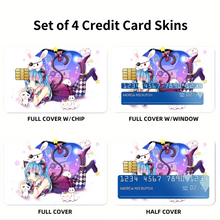 Load image into Gallery viewer, Anime Date A Live Credit Card Skins (4-in-1 Pack)