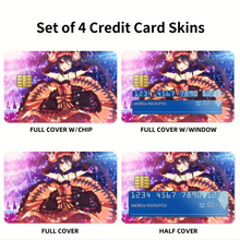 Load image into Gallery viewer, Anime Date A Liver Credit Card Skins (4-in-1 Pack)