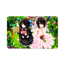 Load image into Gallery viewer, Anime Date A Liver Credit Card Skins (4-in-1 Pack)