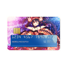Load image into Gallery viewer, Anime Date A Liver Credit Card Skins (4-in-1 Pack)