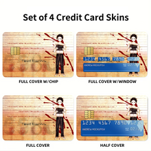 Load image into Gallery viewer, Anime Deadman Wonderland Credit Card Skins (4-in-1 Pack)