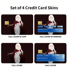 Load image into Gallery viewer, Anime Deadman Wonderland Credit Card Skins (4-in-1 Pack)