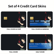 Load image into Gallery viewer, Anime Deadman Wonderland Credit Card Skins (4-in-1 Pack)