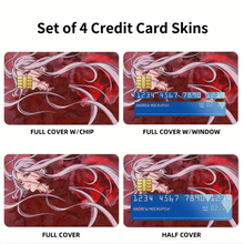 Load image into Gallery viewer, Anime Deadman Wonderland Credit Card Skins (4-in-1 Pack)