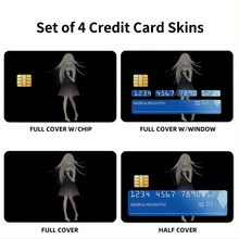 Load image into Gallery viewer, Anime Deadman Wonderland Credit Card Skins (4-in-1 Pack)
