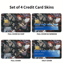 Load image into Gallery viewer, Anime Deadman Wonderland Credit Card Skins (4-in-1 Pack)