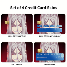 Load image into Gallery viewer, Anime Deadman Wonderland Credit Card Skins (4-in-1 Pack)
