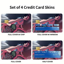 Load image into Gallery viewer, Anime Deadman Wonderland Credit Card Skins (4-in-1 Pack)