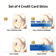 Load image into Gallery viewer, Anime Deadman Wonderland Credit Card Skins (4-in-1 Pack)