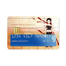 Load image into Gallery viewer, Anime Deadman Wonderland Credit Card Skins (4-in-1 Pack)