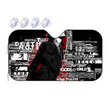 Load image into Gallery viewer, Anime Death Note Car Sunshade