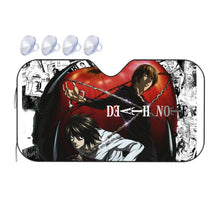 Load image into Gallery viewer, Anime Death Note Car Sunshade