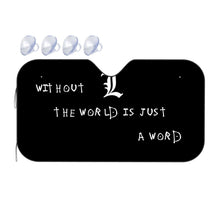 Load image into Gallery viewer, Anime Death Note Car Sunshade