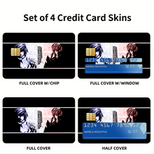 Load image into Gallery viewer, Anime Death Note Credit Card Skins (4-in-1 Pack)