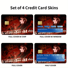 Load image into Gallery viewer, Anime Death Note Credit Card Skins (4-in-1 Pack)