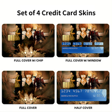 Load image into Gallery viewer, Anime Death Note Credit Card Skins (4-in-1 Pack)