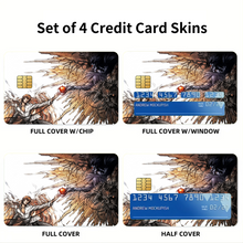 Load image into Gallery viewer, Anime Death Note Credit Card Skins (4-in-1 Pack)