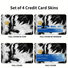 Load image into Gallery viewer, Anime Death Note Credit Card Skins (4-in-1 Pack)