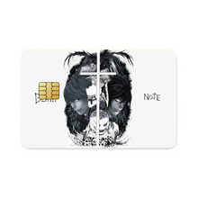 Load image into Gallery viewer, Anime Death Note Credit Card Skins (4-in-1 Pack)