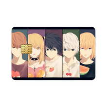 Load image into Gallery viewer, Anime Death Note Credit Card Skins (4-in-1 Pack)