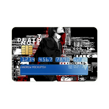 Load image into Gallery viewer, Anime Death Note Credit Card Skins (4-in-1 Pack)