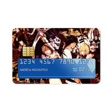 Load image into Gallery viewer, Anime Death Note Credit Card Skins (4-in-1 Pack)