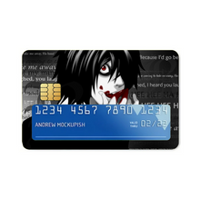 Load image into Gallery viewer, Anime Death Note Credit Card Skins (4-in-1 Pack)