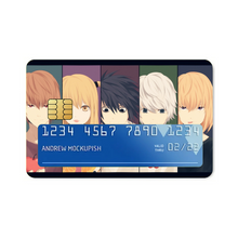 Load image into Gallery viewer, Anime Death Note Credit Card Skins (4-in-1 Pack)