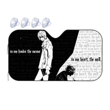 Load image into Gallery viewer, Anime Death Noter Car Sunshade