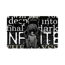 Load image into Gallery viewer, Anime Death Noter Credit Card Skins (4-in-1 Pack)
