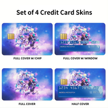 Load image into Gallery viewer, Anime Death Parade Credit Card Skins (4-in-1 Pack)