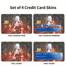 Load image into Gallery viewer, Anime Death Parade Credit Card Skins (4-in-1 Pack)