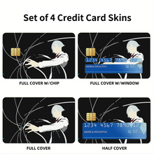Load image into Gallery viewer, Anime Death Parade Credit Card Skins (4-in-1 Pack)