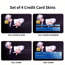 Load image into Gallery viewer, Anime Death Parade Credit Card Skins (4-in-1 Pack)