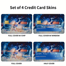 Load image into Gallery viewer, Anime Death Parade Credit Card Skins (4-in-1 Pack)