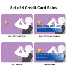 Load image into Gallery viewer, Anime Death Parade Credit Card Skins (4-in-1 Pack)