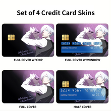 Load image into Gallery viewer, Anime Death Parade Credit Card Skins (4-in-1 Pack)