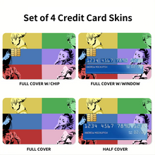 Load image into Gallery viewer, Anime Death Parade Credit Card Skins (4-in-1 Pack)