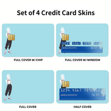 Load image into Gallery viewer, Anime Death Parade Credit Card Skins (4-in-1 Pack)
