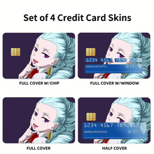 Load image into Gallery viewer, Anime Death Parade Credit Card Skins (4-in-1 Pack)